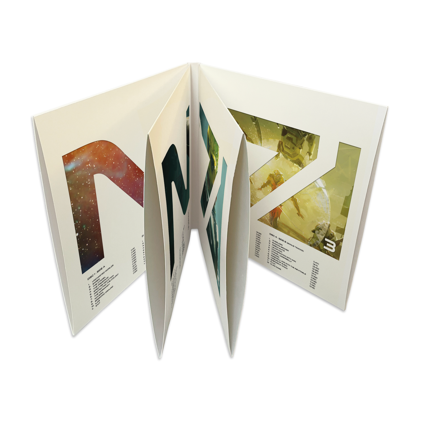 Mass Effect Trilogy: Vinyl Collection (4 LP, 'Element Zero' Limited Exclusive) Vinyl Record
