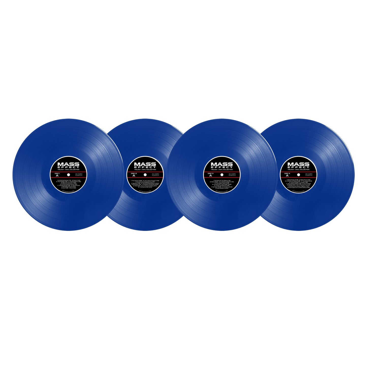 Mass Effect Trilogy: Vinyl Collection (4 LP, 'Element Zero' Limited Exclusive) Vinyl Record