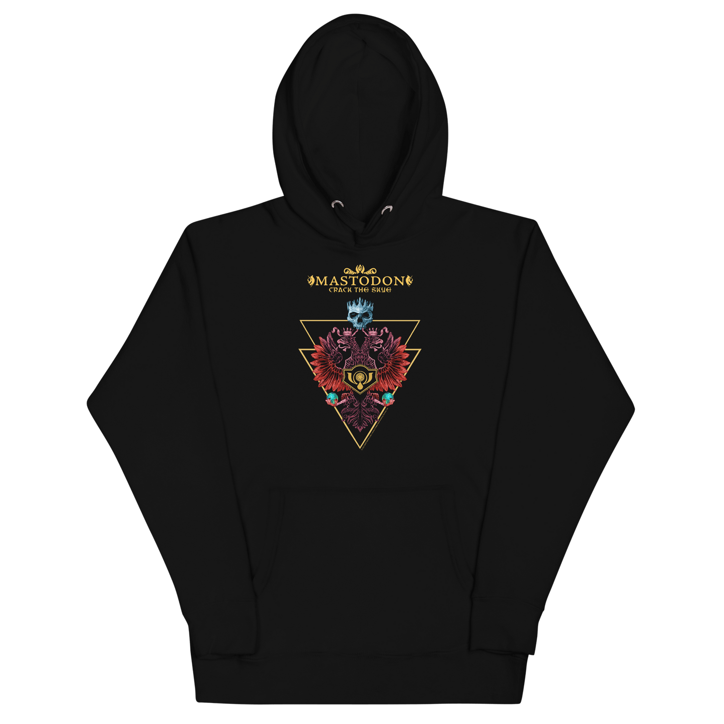 Mastodon Crack the Skye Mens Officially Licensed Hoodie Black