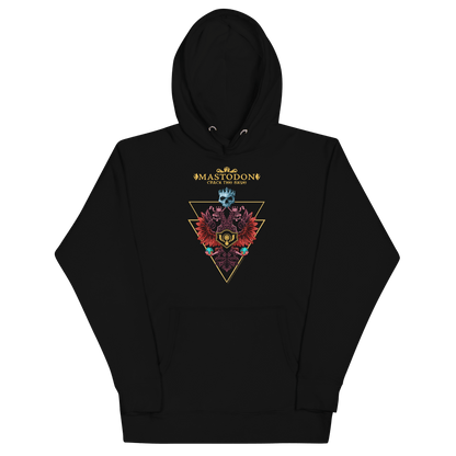 Mastodon Crack the Skye Mens Officially Licensed Hoodie Black