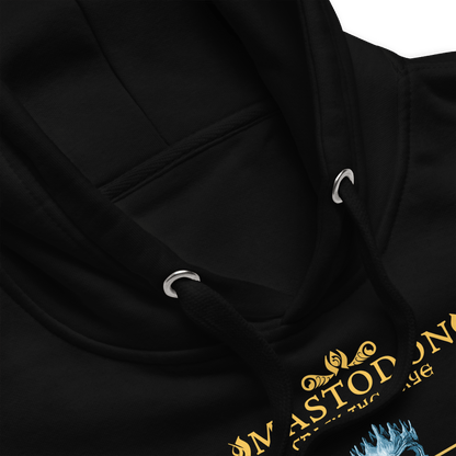 Mastodon Crack the Skye Mens Officially Licensed Hoodie Black