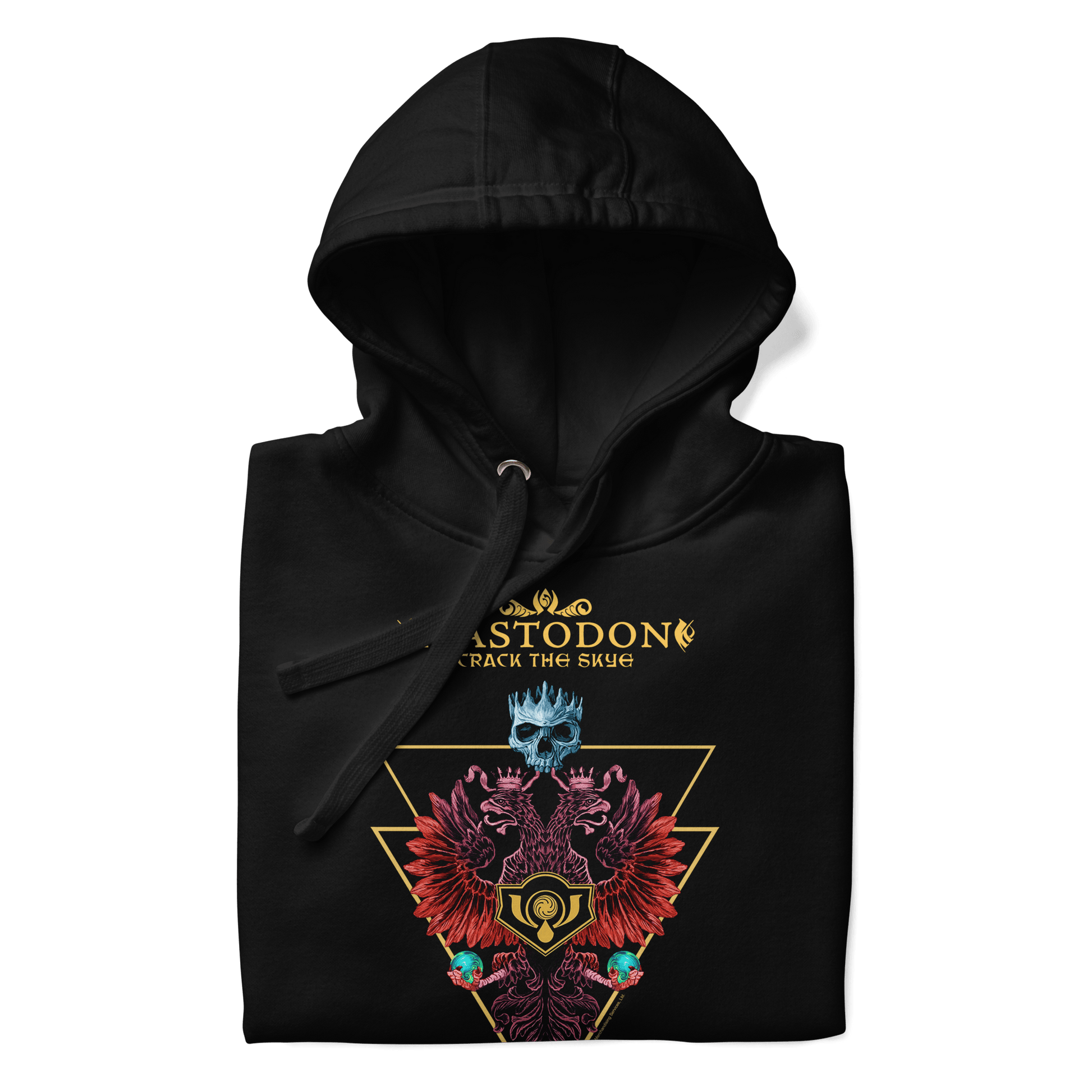 Mastodon Crack the Skye Mens Officially Licensed Hoodie Black