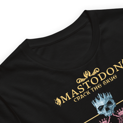 Mastodon Crack the Skye Jumbo Print Officially Licensed Mens T Shirt Black