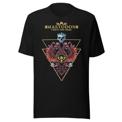 Mastodon Crack the Skye Jumbo Print Officially Licensed Mens T Shirt Black