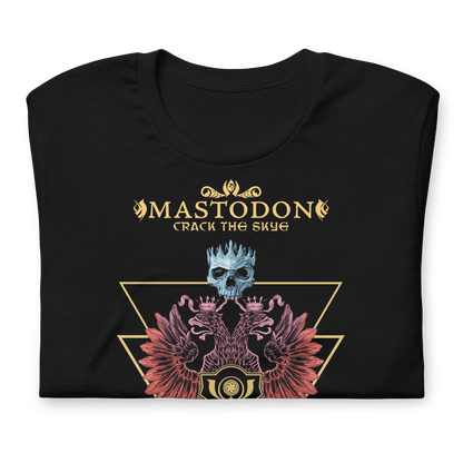 Mastodon Crack the Skye Jumbo Print Officially Licensed Mens T Shirt Black