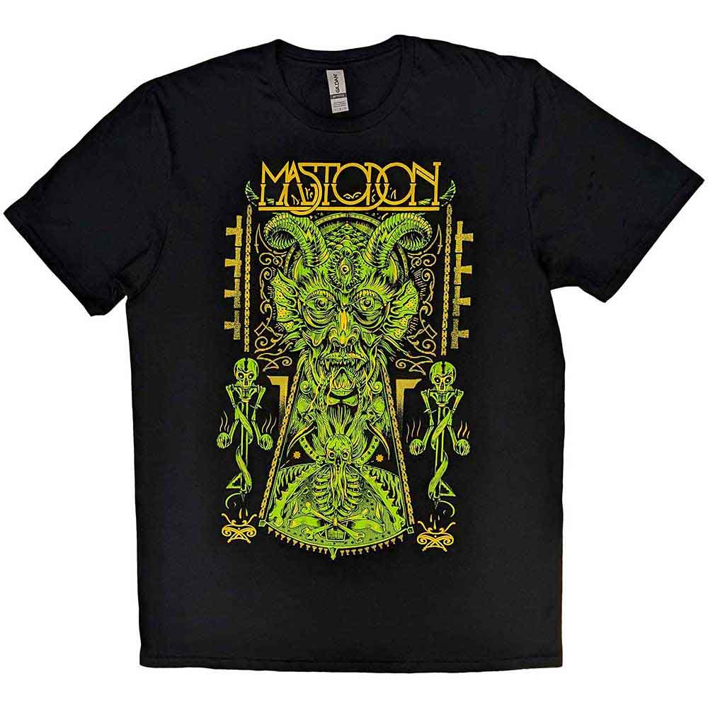 Mastodon Devil on Black Mens T Shirt Officially Licensed