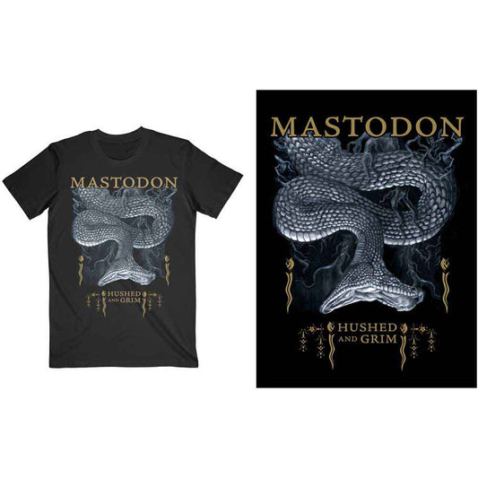 Mastodon Hushed Snake [T-Shirt] Officially Licensed