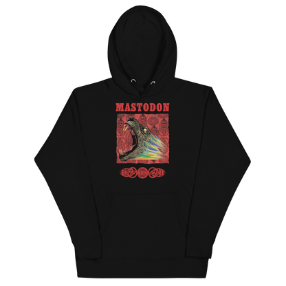 Mastodon Naked Pyramid Mens Officially Licensed Hoodie Black