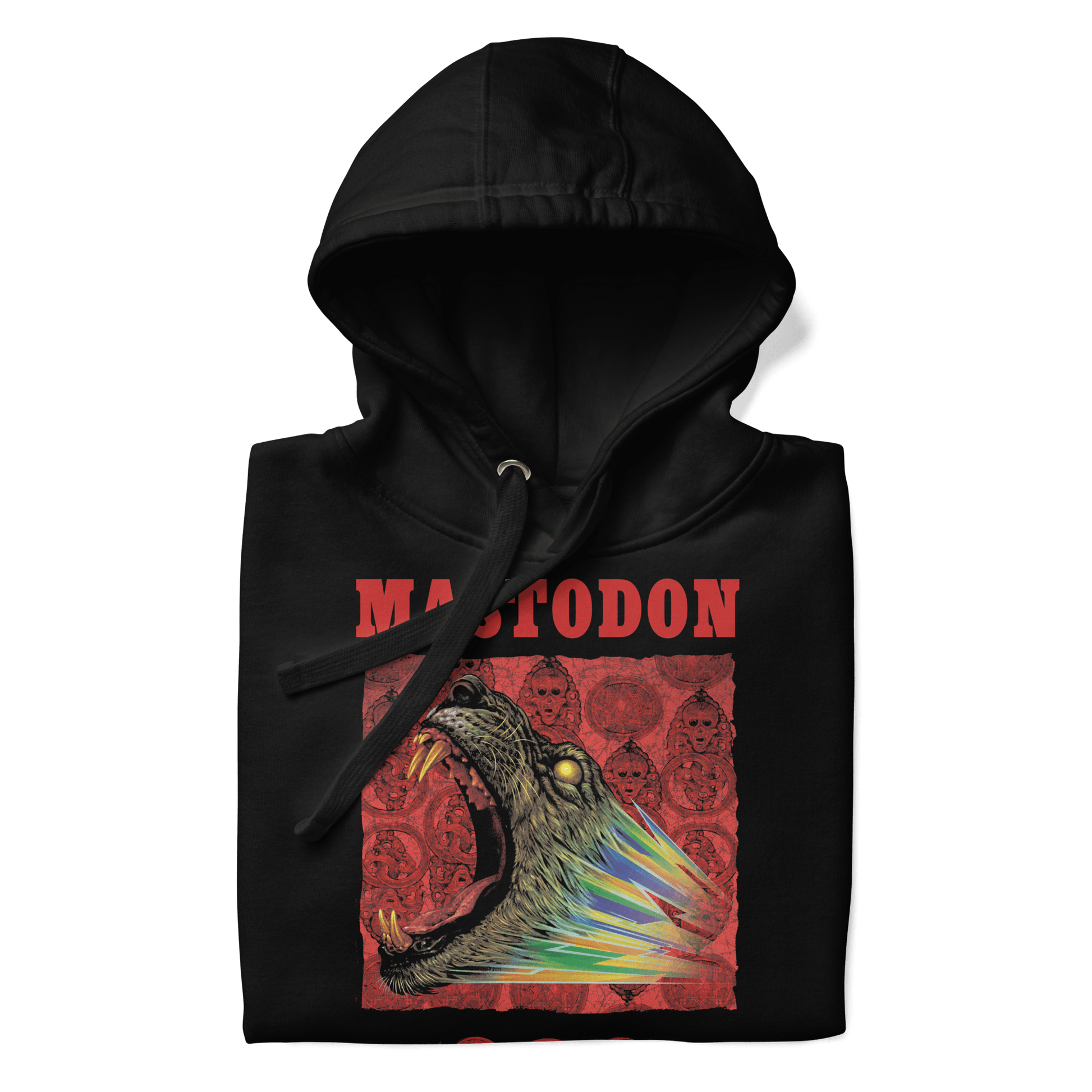 Mastodon Naked Pyramid Mens Officially Licensed Hoodie Black
