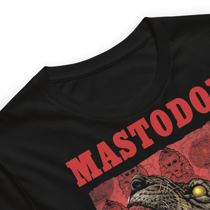 Mastodon Naked Pyramid Jumbo Print Officially Licensed Mens T Shirt Black