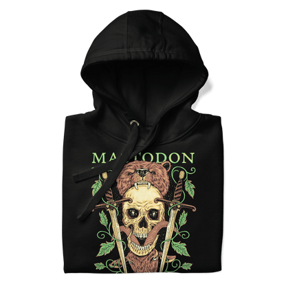 Mastodon On the Road Mens Officially Licensed Hoodie Black