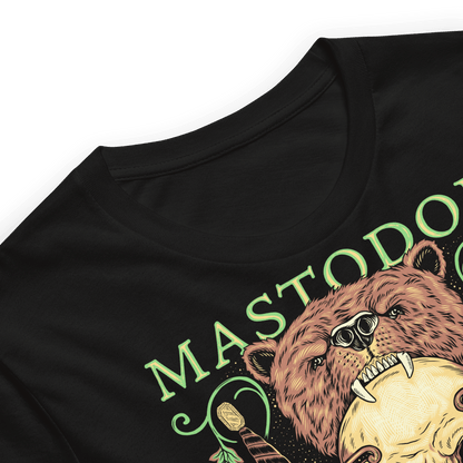 Mastodon On the Road Jumbo Print Officially Licensed Mens T Shirt Black
