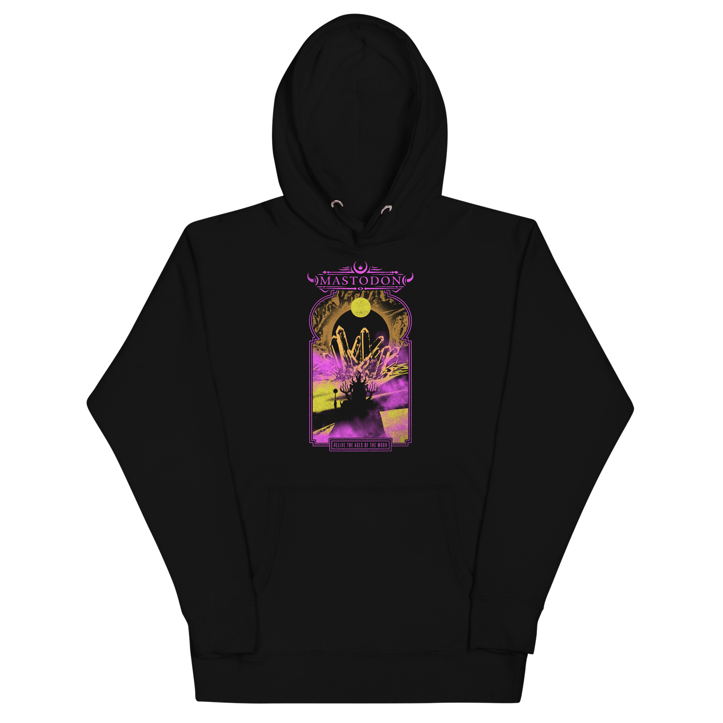 Mastodon Relive the Ages Mens Officially Licensed Hoodie Black