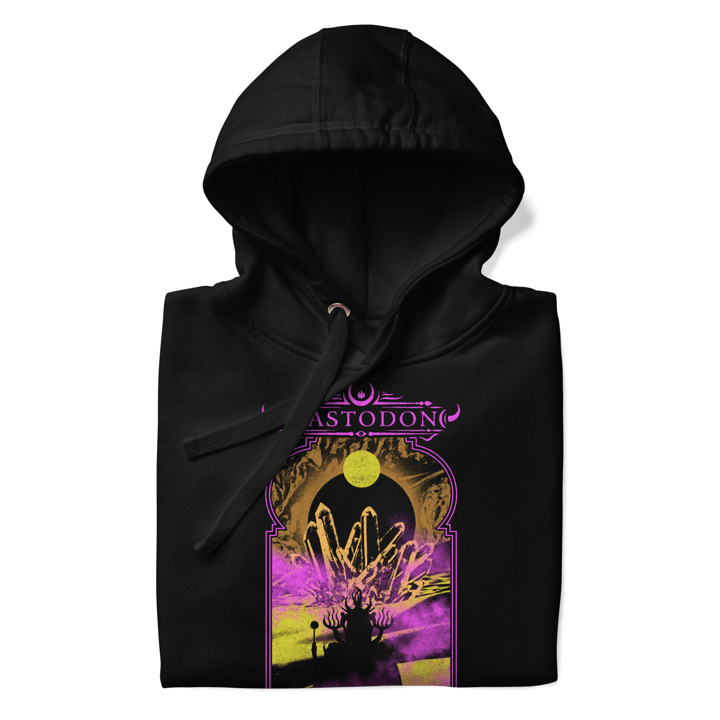 Mastodon Relive the Ages Mens Officially Licensed Hoodie Black