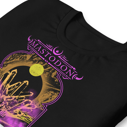 Mastodon Relive the Ages Jumbo Print Officially Licensed Mens T Shirt Black
