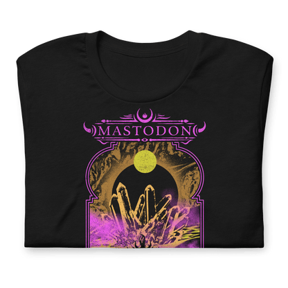 Mastodon Relive the Ages Jumbo Print Officially Licensed Mens T Shirt Black