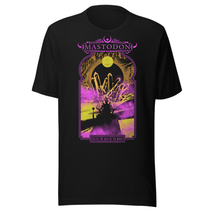 Mastodon Relive the Ages Jumbo Print Officially Licensed Mens T Shirt Black