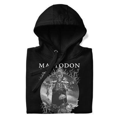 Mastodon Winged Eagle Mens Officially Licensed Hoodie Black