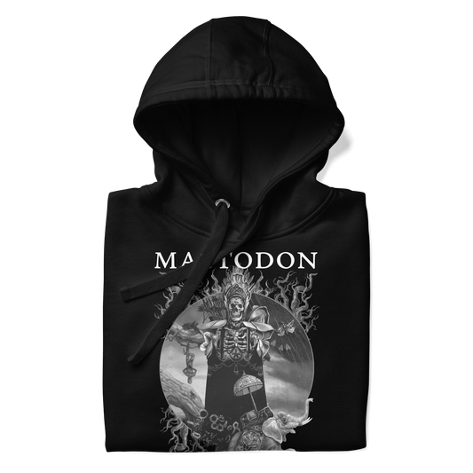 Mastodon Winged Eagle Mens Officially Licensed Hoodie Black