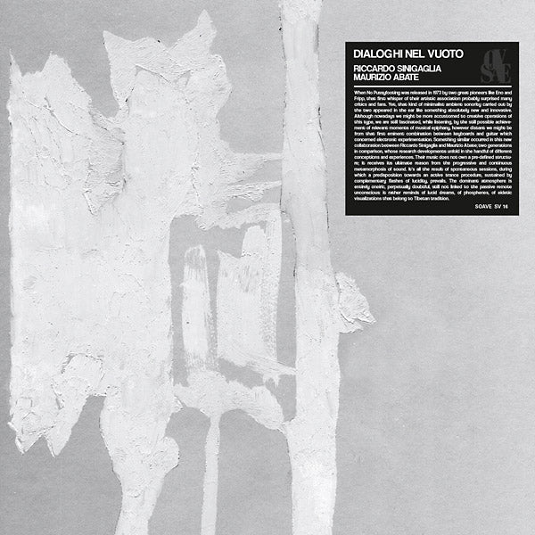MAURIZIO ABATE/RICCARDO SINIGAGLIA - Dialoghi Nel Vuoto Vinyl Record