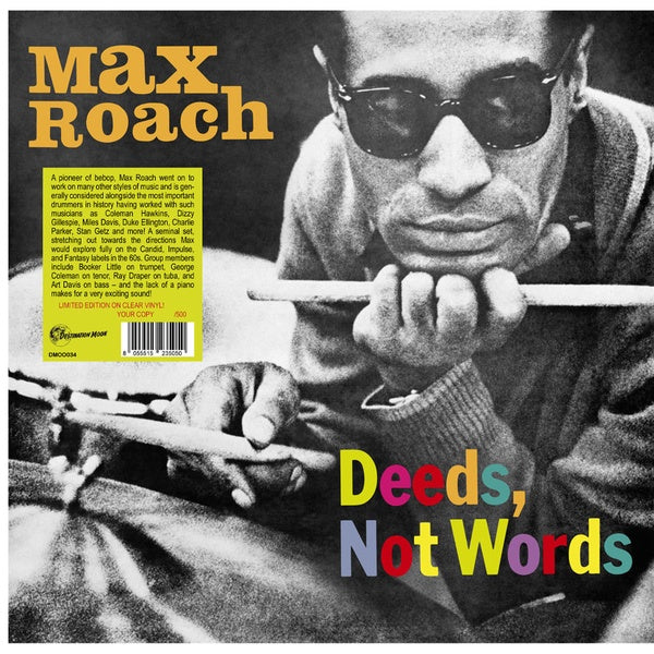 Max Roach - Deeds, Not Words Vinyl Record