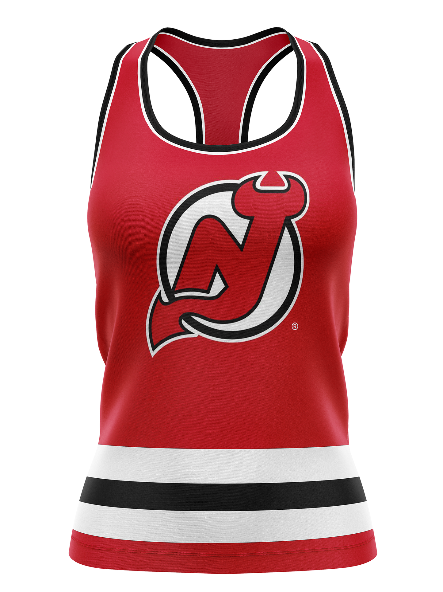 New Jersey Devils Women's Racerback Hockey Tank