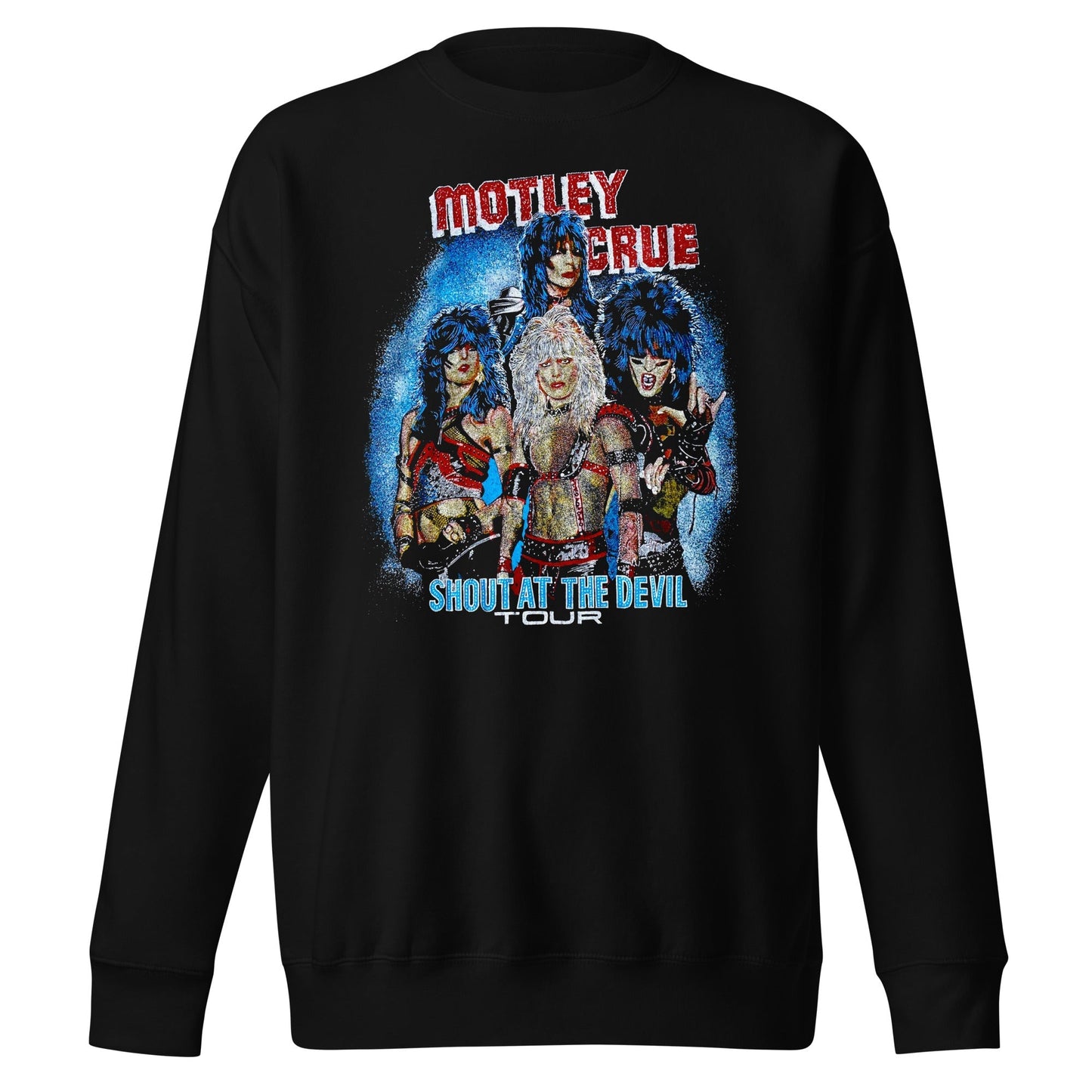 Motley Crue Shout Tour Mens Sweatshirt Black