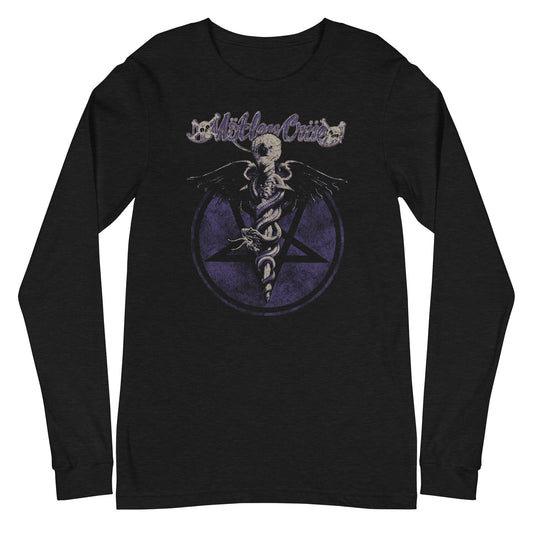 Motley Crue Dark Doctor Mens Long Sleeve Shirt Black