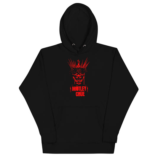 Motley Crue Mind Blown Mens Hoodie Black