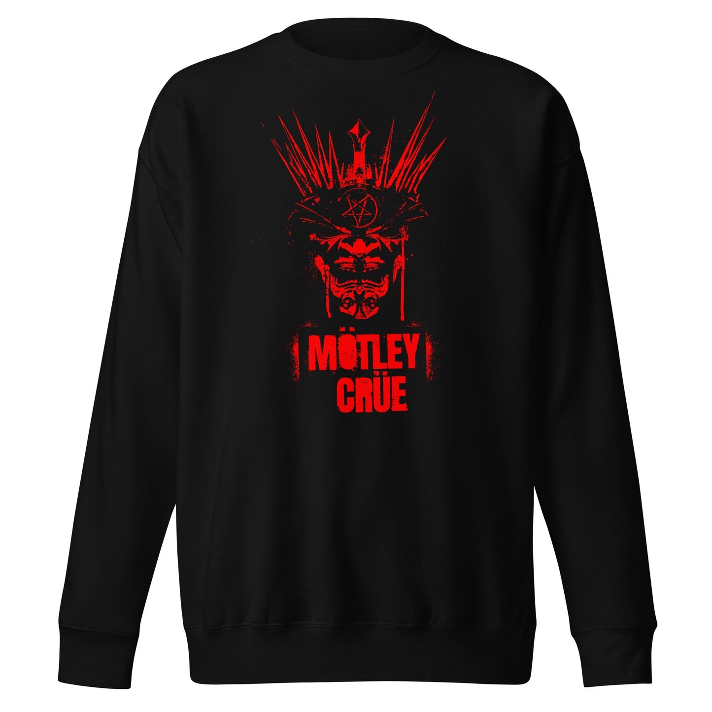 Motley Crue Mind Blown Mens Sweatshirt Black