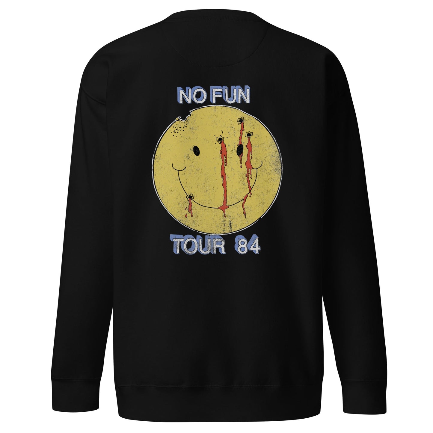 Motley Crue No Fun Tour '84 Mens Sweatshirt Black