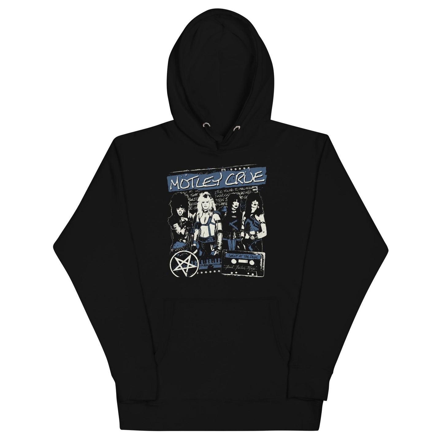 Motley Crue New York City Mens Hoodie Black