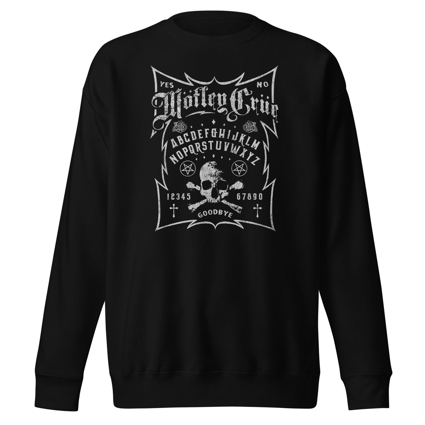 Motley Crue Ouija Board Mens Sweatshirt Black