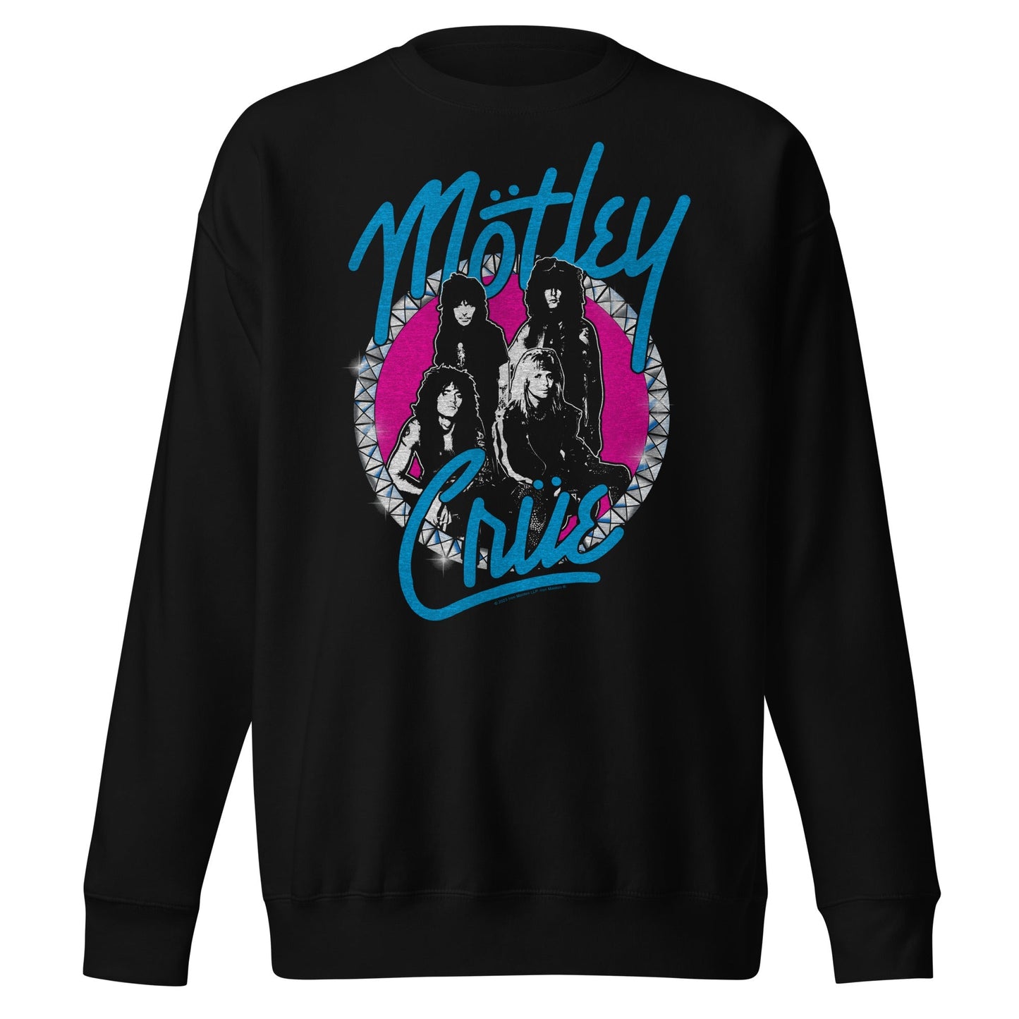 Motley Crue 80s Hair Mens Sweatshirt Black