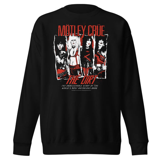 Motley Crue The Dirt Mens Sweatshirt Black