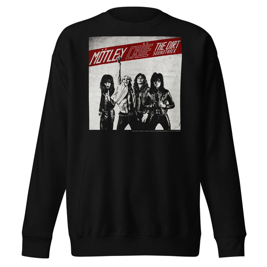 Motley Crue The Dirt Cover Mens Sweatshirt Black