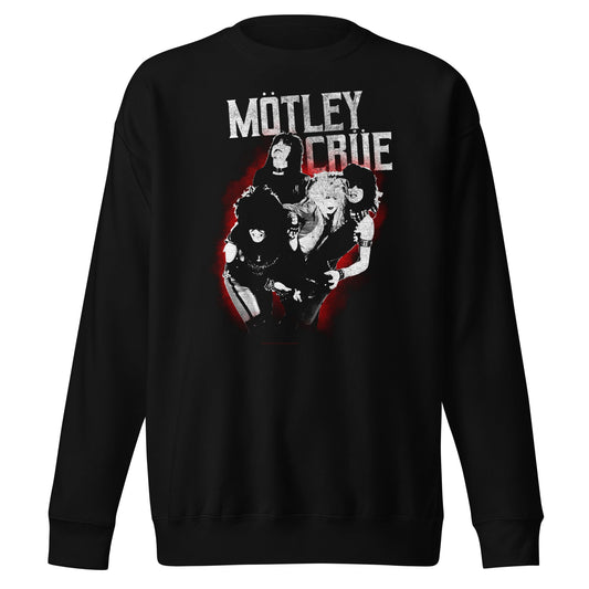 Motley Crue Spraypaint Mens Sweatshirt Black