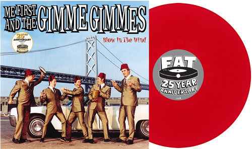 Me First And The Gimme Gimmes - Blow in the Wind: 25th Anniversary Edition (Apple Red Colored Vinyl, Reissue) [Vinyl] Vinyl Record