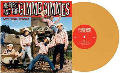 Me First And The Gimme Gimmes - Love Their Country (Mustard Yellow Colored Vinyl) [Vinyl] Vinyl Record