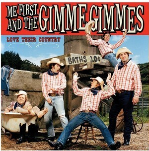 Me First And The Gimme Gimmes - Love Their Country (Mustard Yellow Colored Vinyl) Vinyl Record