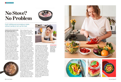 No Cook Meals - Get Food On the Table Without Turning Up The Heat: Effortless, Delicious, Nutritious Recipes For Every Meal, Simplicity In the Kitchen, Meal Preparation To Help Save You Time & More!