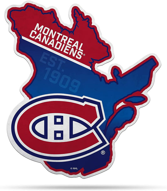 Montreal Canadiens 18" State Design Pennant Soft Felt
