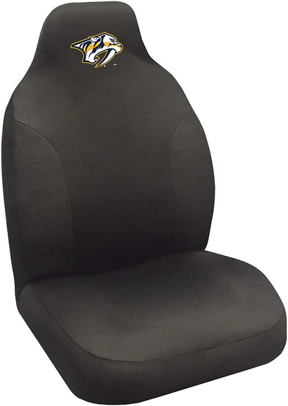 Nashville Predators Bucket Auto Seat Cover 48x20 Inch Elastic