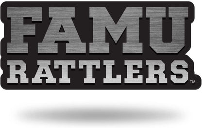 Florida A&M University Rattlers FAMU Auto Emblem Solid Metal Antique Style