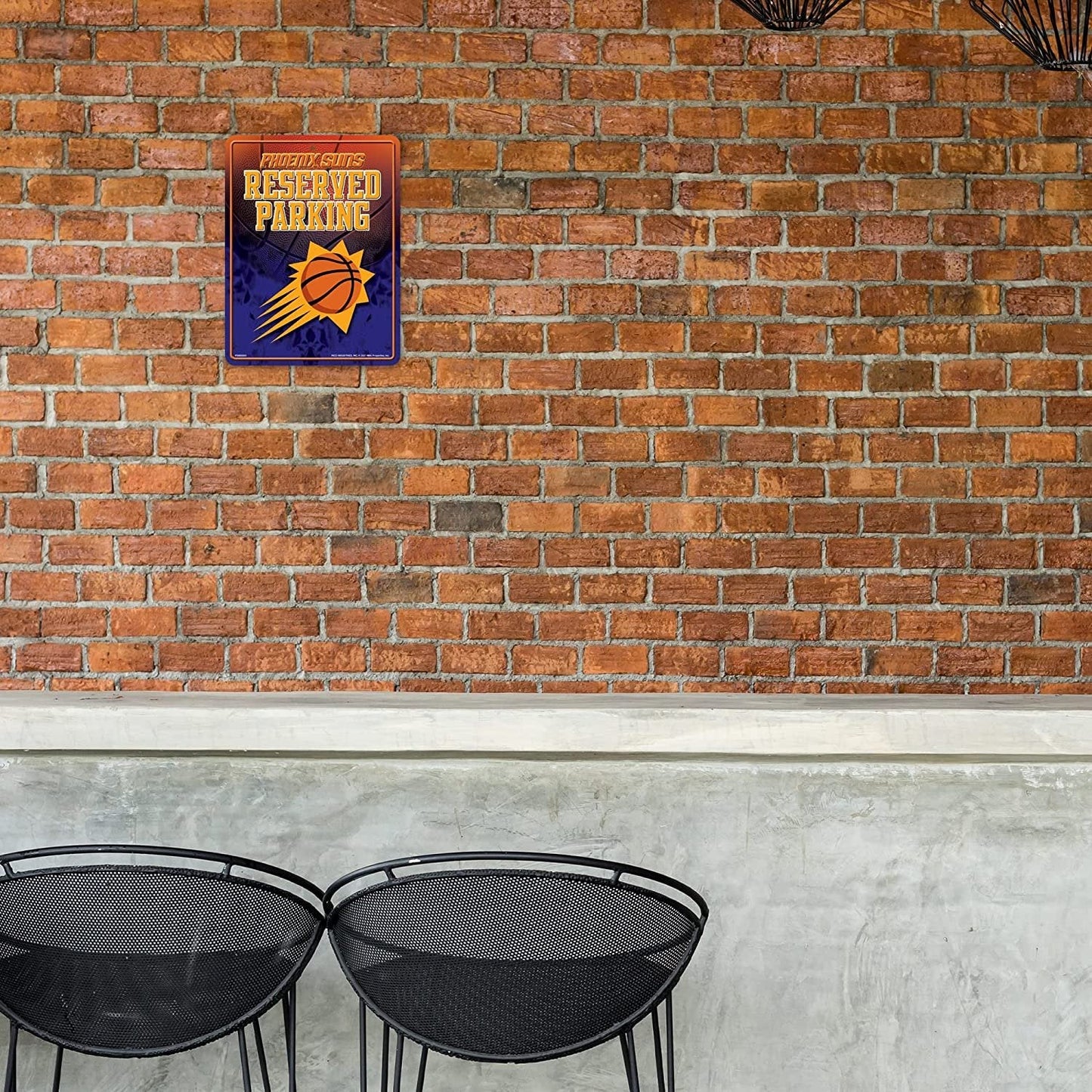 Sacramento Kings Metal Wall Parking Sign, 8.5x11 Inch, Great for Man Cave, Bed Room, Office, Home Decor