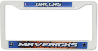Rico Dallas Mavericks NBA Plastic Auto License Plate Frame