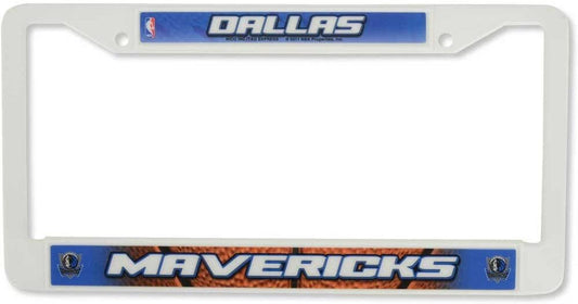 Rico Dallas Mavericks NBA Plastic Auto License Plate Frame
