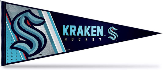 Seattle Kraken 12x30 Soft Felt Pennant