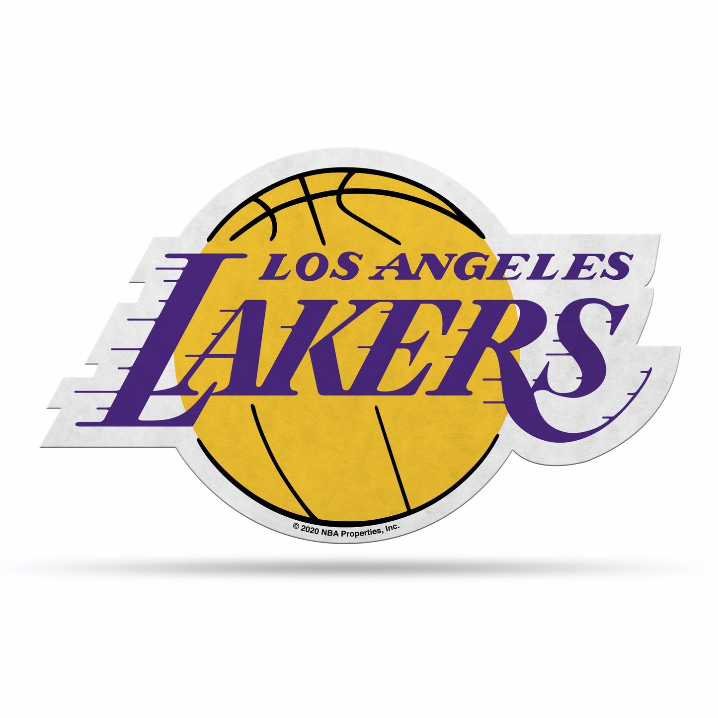 Rico Industries NBA Los Angeles Lakers Primary Logo Shape Cut Pennant