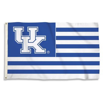 University of Kentucky Wildcats 3x5 Feet Flag Banner, Logo Design, Metal Grommets, Outdoor Use, Single Sided